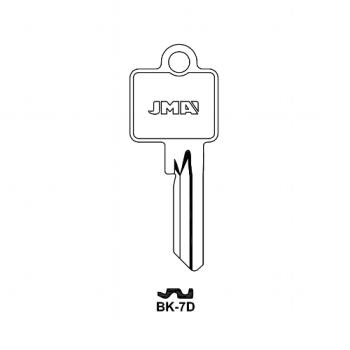 10 x BKS Schlüsselrohlinge JMA BK-7D, Börkey 1880, Errebi KSC-5DN