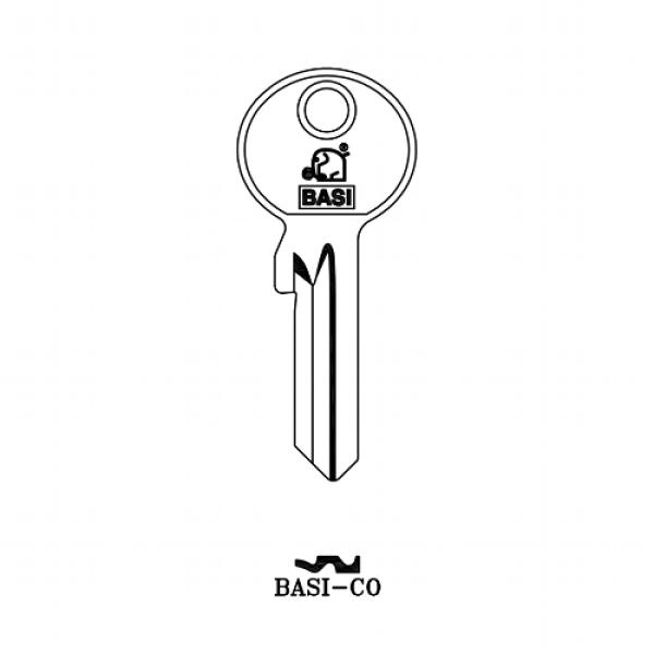 10 x Basi CO Schlüsselrohlinge JMA Basi-CO, Börkey 1828, Errebi BSI1